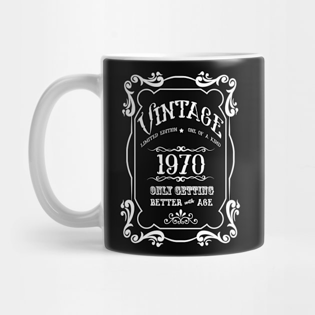 Born in 1970 Birthday Gift by JodyzDesigns